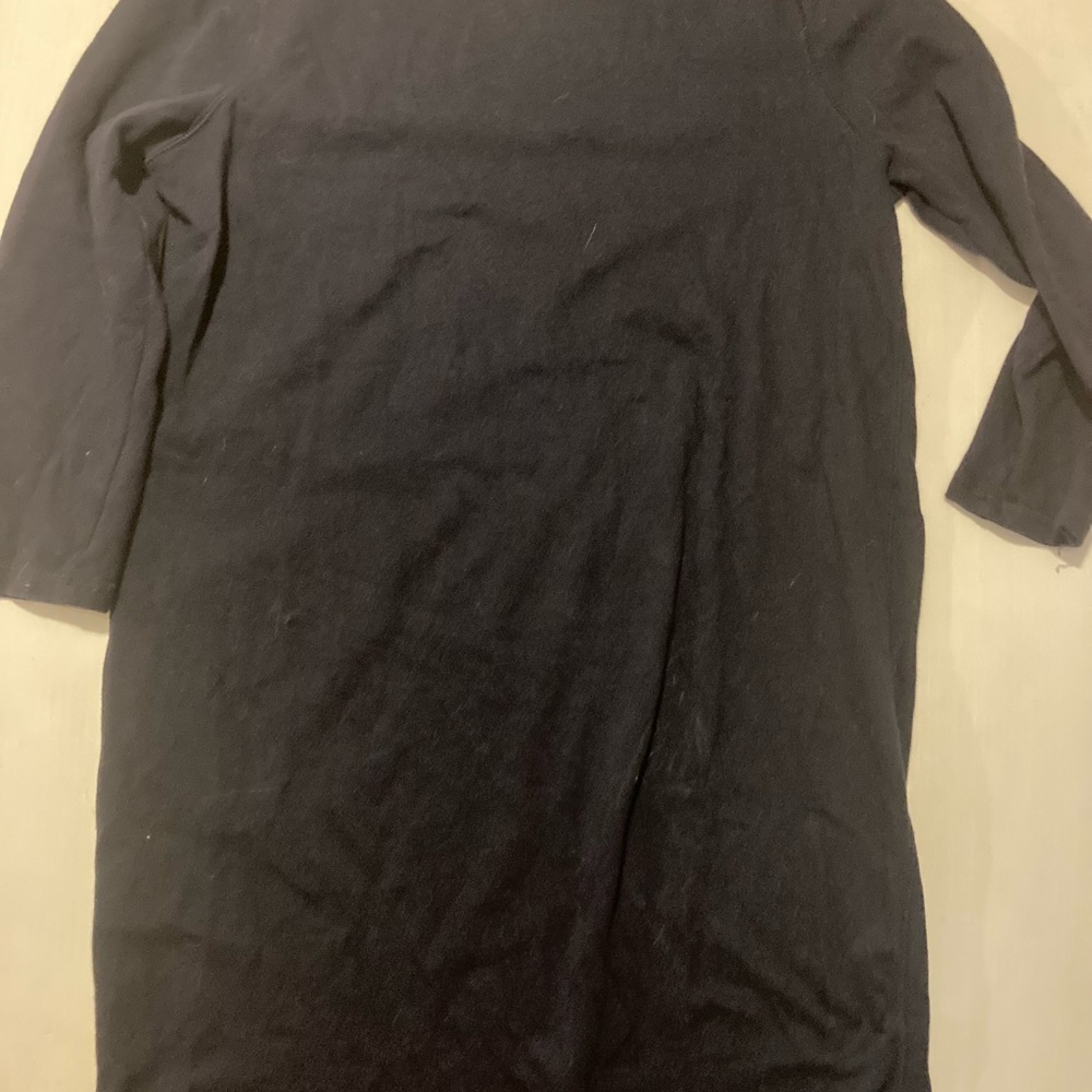 Navy GAP dress with lace inset medium